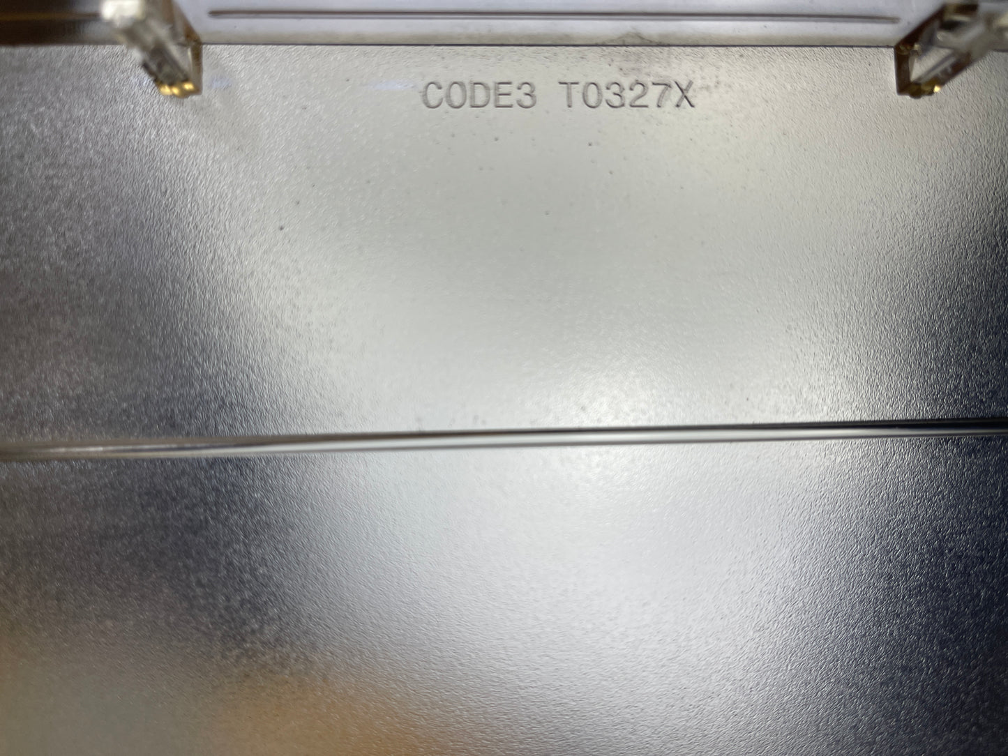 CODE 3 LED X 2100 Lightbar - Clear End - Dome - P/N: T0327X