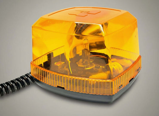 Federal Signal FireBeam Model: FB3SM - 12V - Dual Speed with Amber Dome