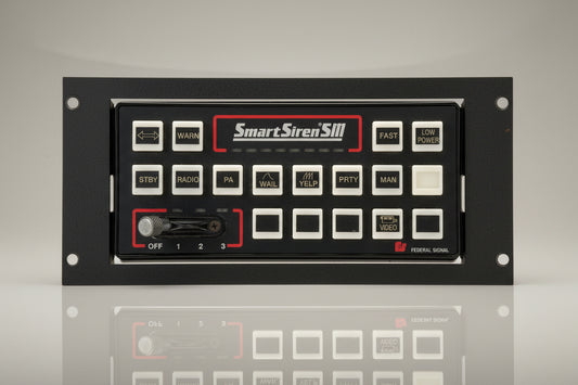 Federal Signal SmartSiren Smart Siren SM Siren Lightbar Keypad Controller with Bracket