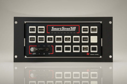 Federal Signal SmartSiren Smart Siren SM Siren Lightbar Keypad Controller with Bracket