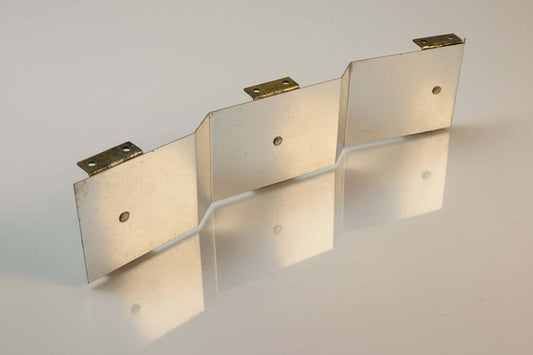 Federal Signal Twinsonic 12X Cascade Half Mirror With Screws