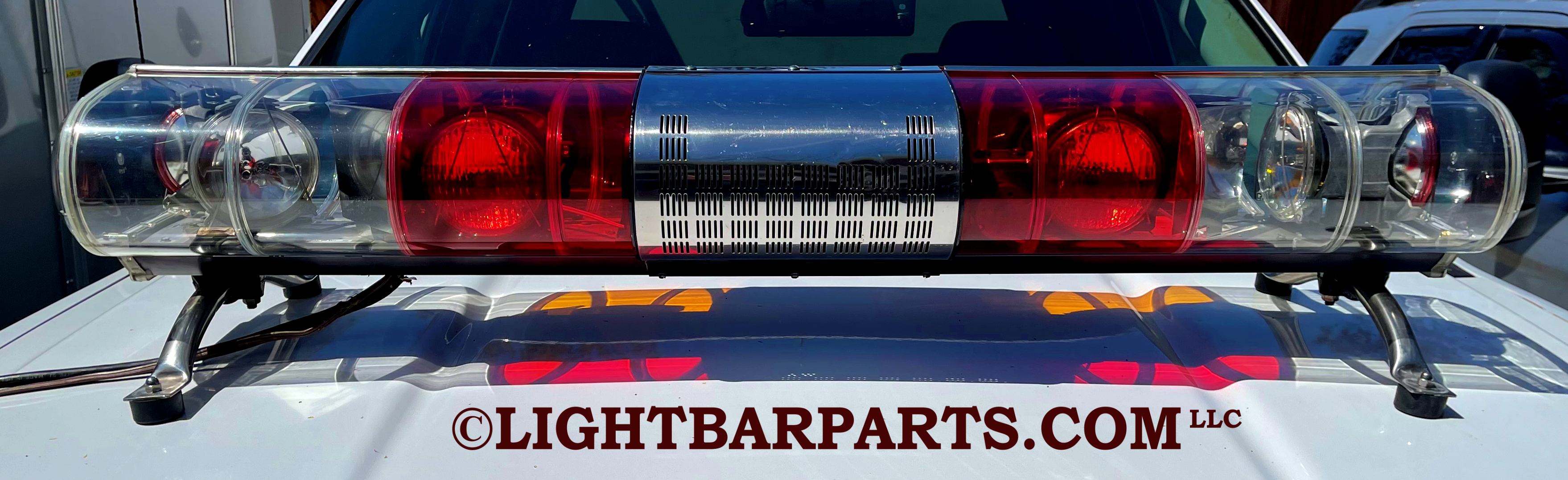 Federal Signal NYPD Aerodynic Lightbar Light Bar Parts