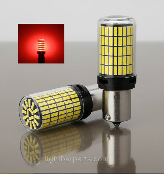 Federal Signal Code3 - Pair Of (2) LED Twist Lock Replacement Bulbs - Red