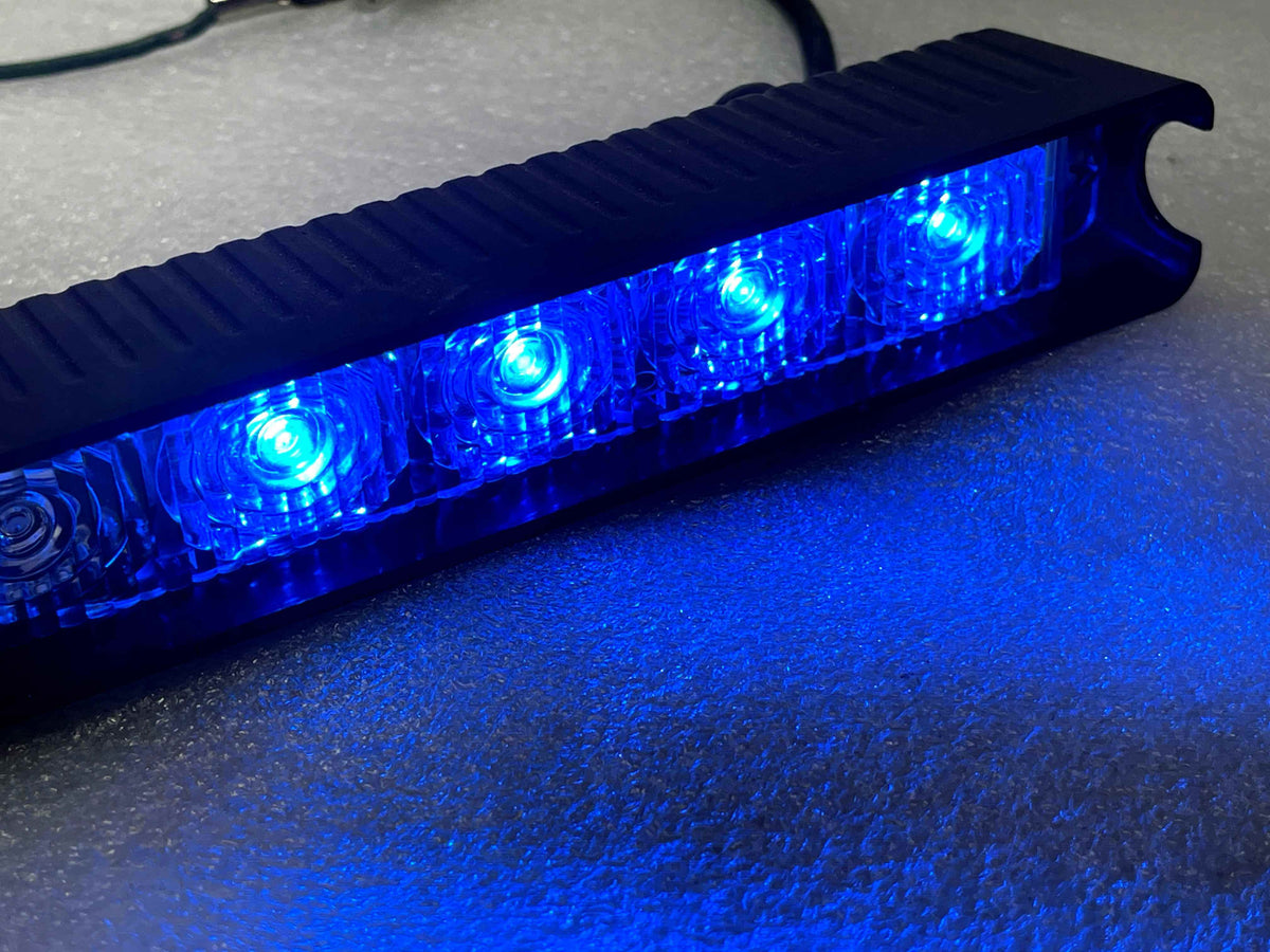 STAR Warning Systems Mini-Phantom Lightbar Blue/Blue P/N: ULB9E-BB