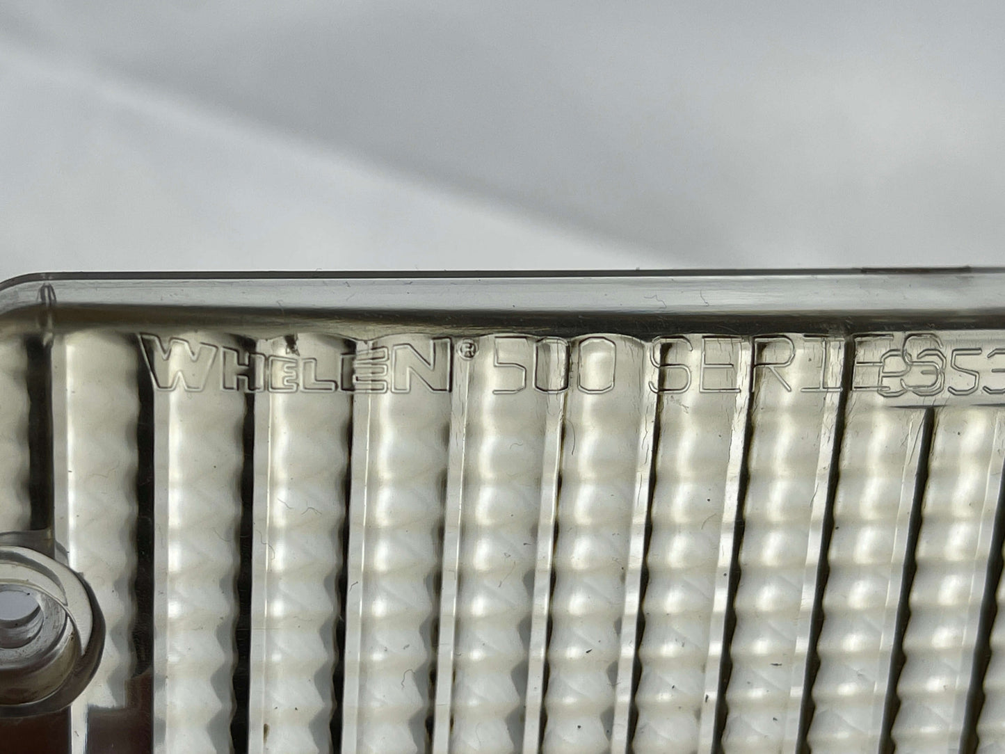 Whelen 500 Series - Clear Prismatic Lens with Screws