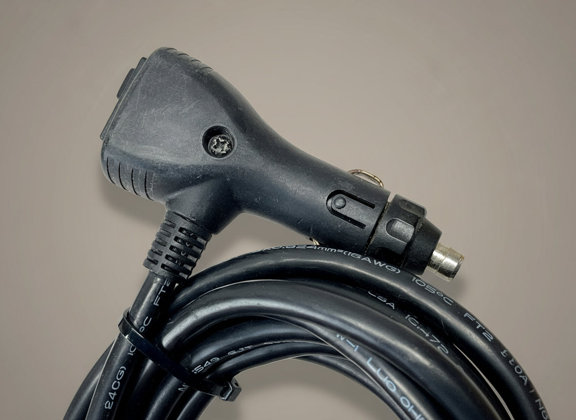 Whelen Federal Signal Code 3 - 12v Three Wire Power Cord On/Off/Options