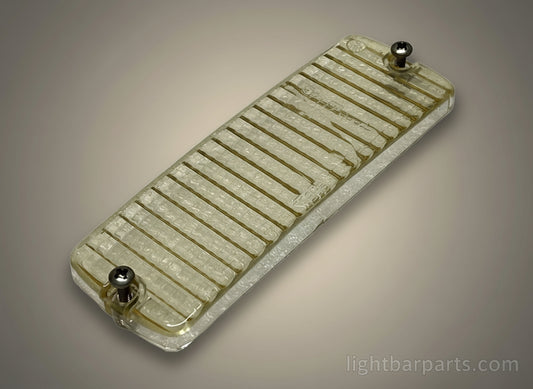 Whelen LFL Liberty Patriot Lightbar - Clear Prismatic End Cap Alley Light Lens