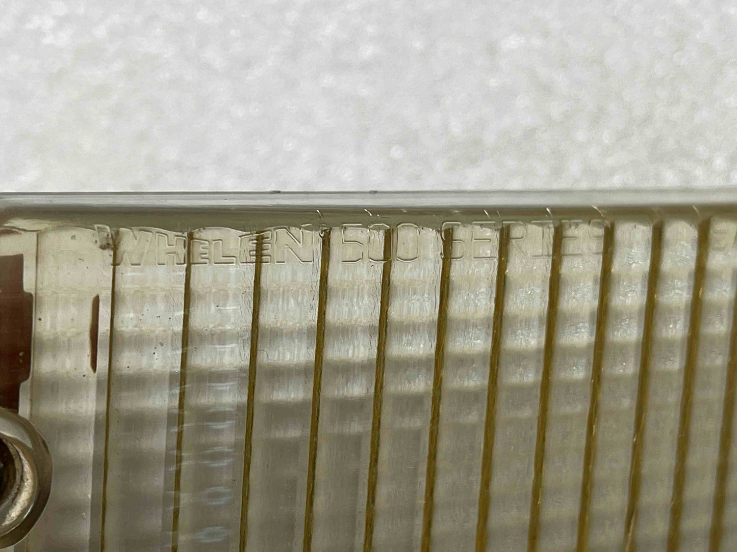 Whelen LFL Liberty Patriot Lightbar - Clear Prismatic End Cap Alley Light Lens