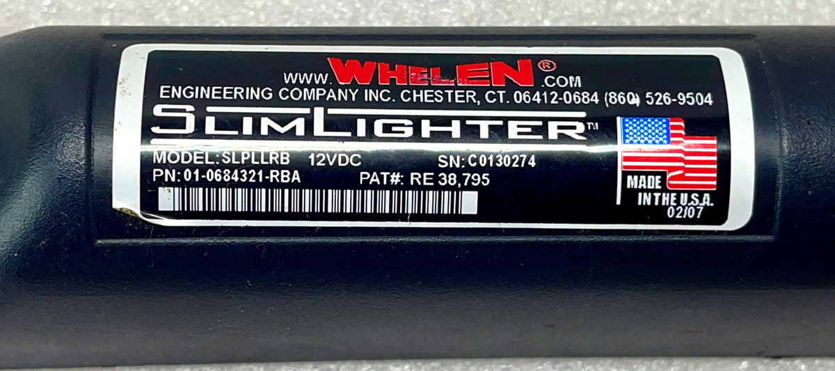 Whelen SlimLighter Lightbar - Red/Red P/N: 01-0684321-R