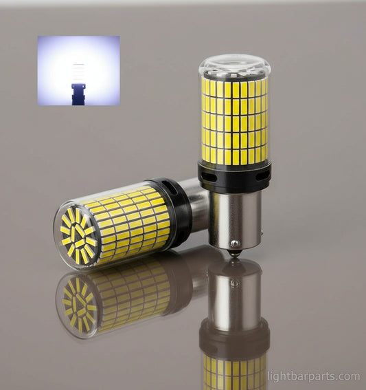 Federal Signal Code3 - Pair Of (2) LED Twist Lock Replacement Bulbs - White