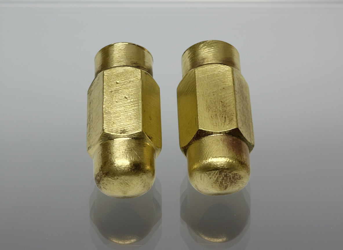 Code 3 Lightbar - Gutter Clamp Strap - Brass Tension Bolt Nut Pair