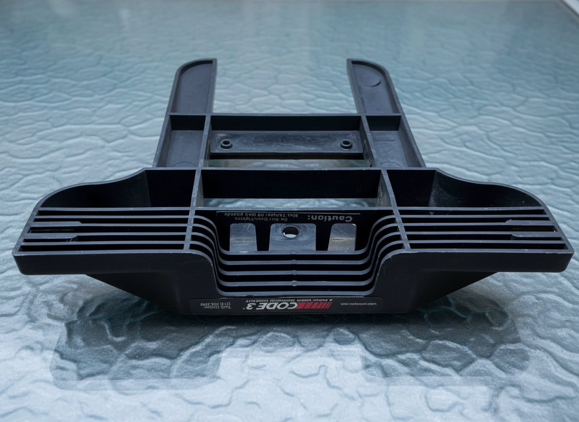 CODE 3 2100 2500 2700 MX7000 Excalibur - One (1) Mounting Foot