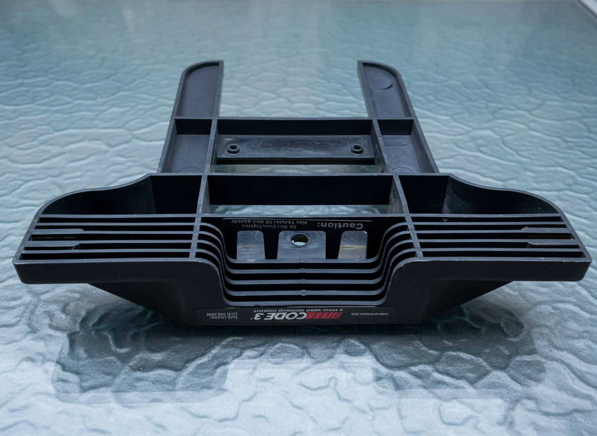 CODE 3 2100 2500 2700 MX7000 Excalibur - One (1) Mounting Foot