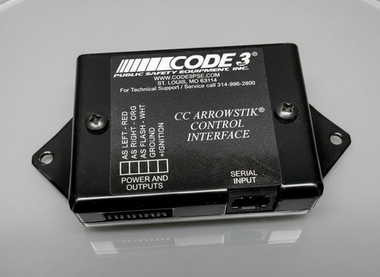 Code 3 T11623 Control Interface With Controller For 21 and 27 Series Integrated CC Arrowstik