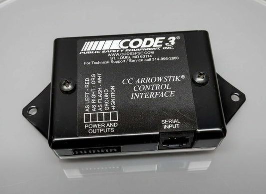 Code 3 T11623 Control Interface With Controller For 21 and 27 Series Integrated CC Arrowstik