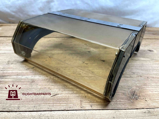 Code 3 XS8000 Intensity Lightbar - 9 Inch Wide Clear Center Dome Lens