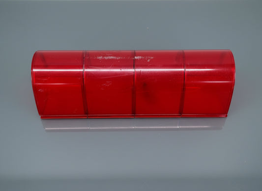 Federal Signal Aerodynic Aerotwin - Red Four Panel Half Dome