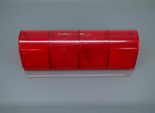 Federal Signal Aerodynic Aerotwin - Red Four Panel Half Dome