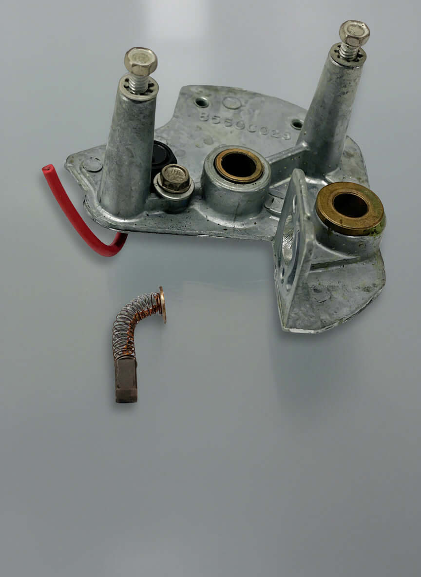 Federal Signal Model FBII FB2 - Plate Assembly with Brush P/N: 85550B017A