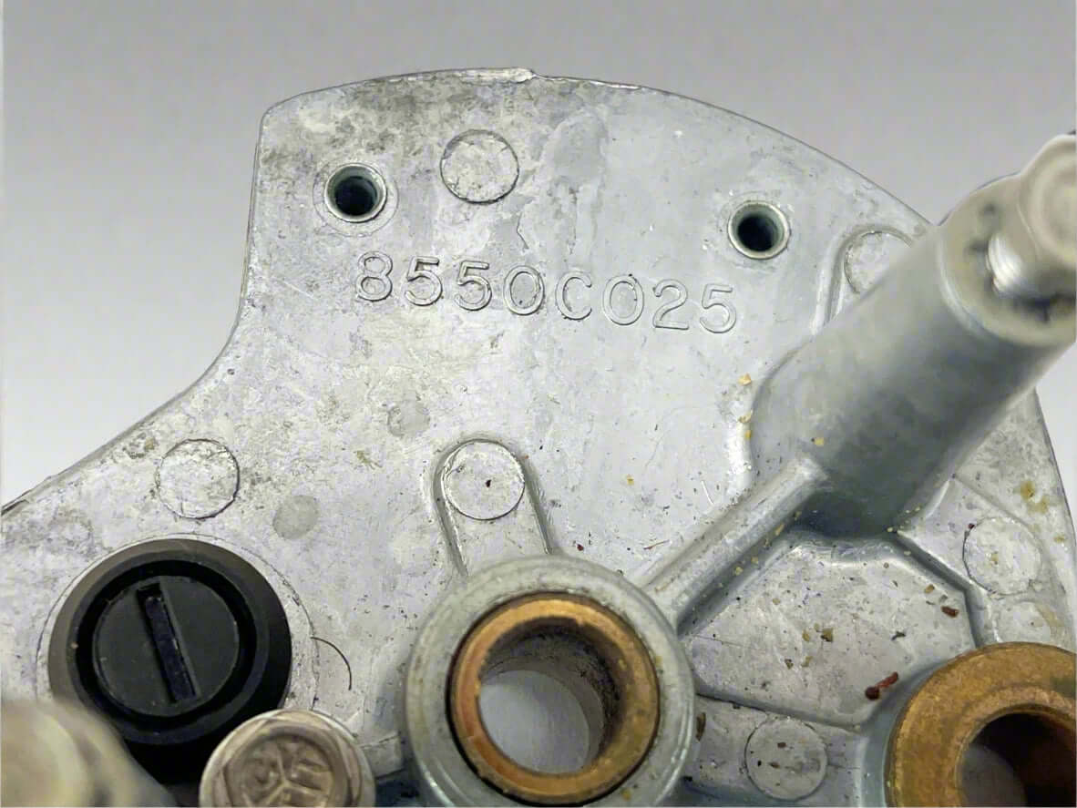 Federal Signal Model FBII FB2 - Plate Assembly with Brush P/N: 85550B017A