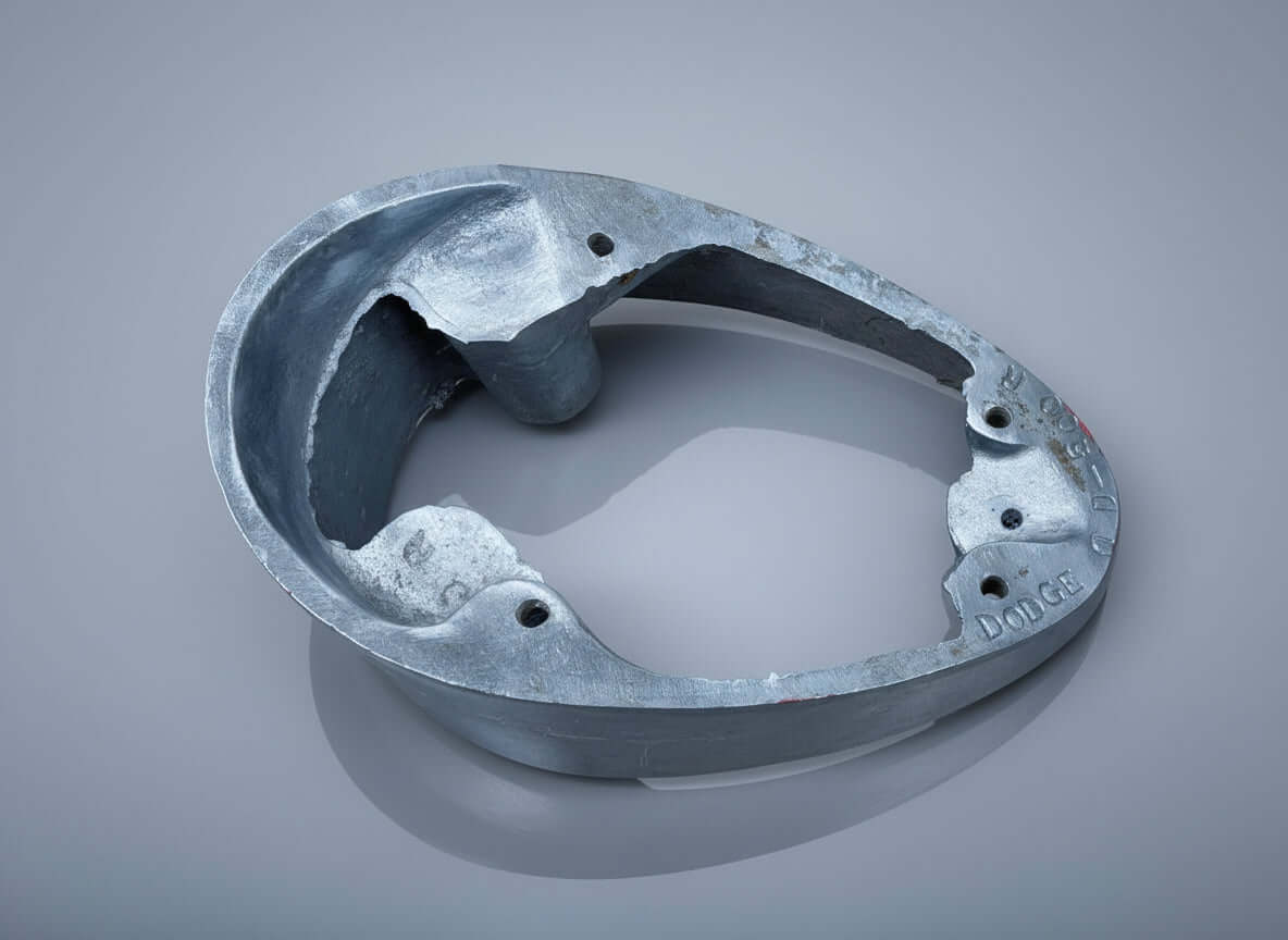 Federal Signal Fire Ball Mounts (Left and Right) For Dodge D500 Fire Truck