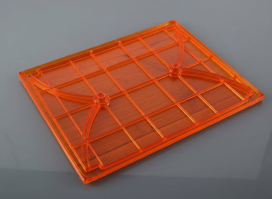 Federal Signal Legend Work Truck - 8-1/8" Wide Center Dome - Amber