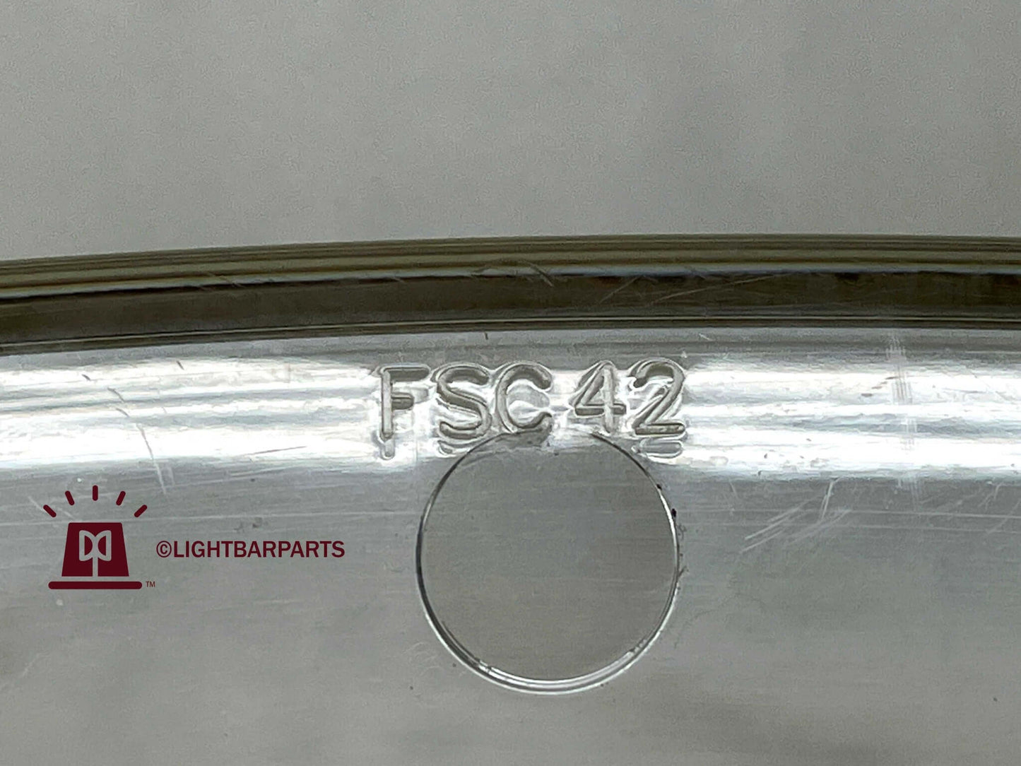 Federal Signal Legend - Clear End Base - PN: 8653100