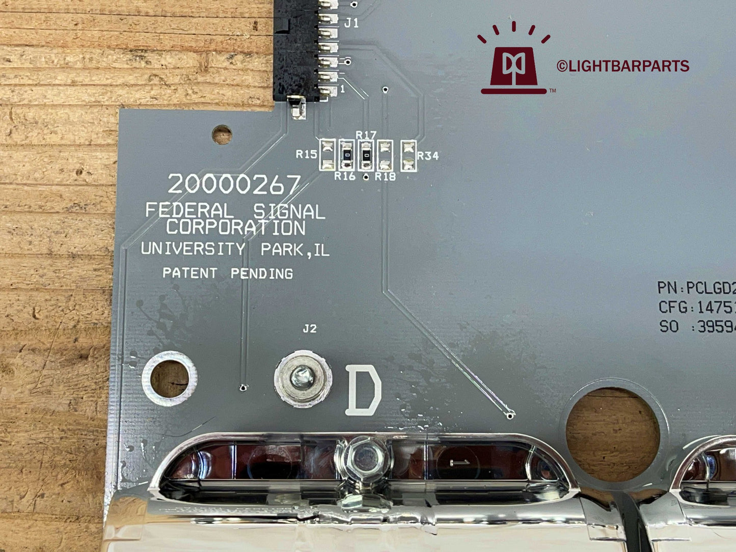 Federal Signal Legend Work Truck - ROC Center Light Module - All Amber