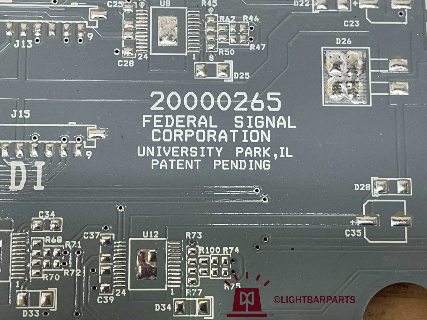 Federal Signal Legend Work Truck - ROC Outboard Light Module - All Amber