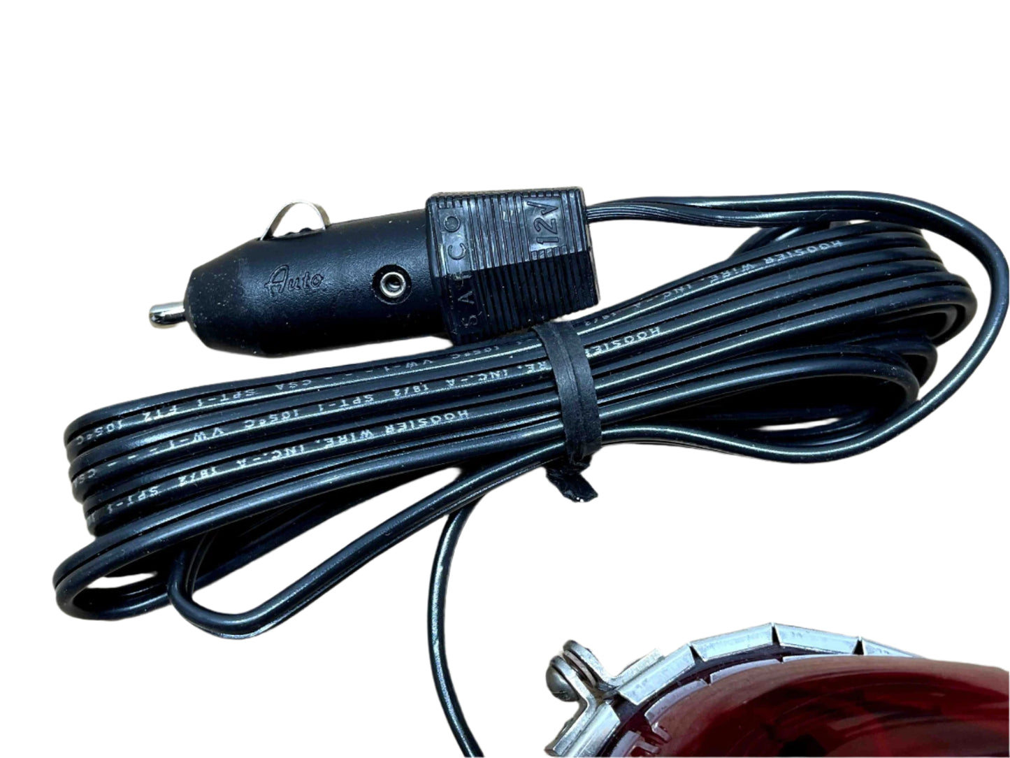 Federal Signal - Red FireBall Pair (2) - Model: FBH12 Series: A1 - Kojak Starsky and Hutch