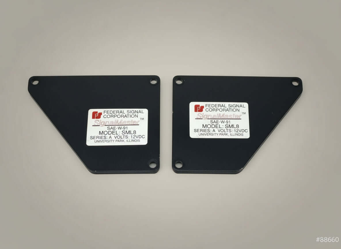 Federal Signal - SignalMaster Signal Master Model: SML8 - Pair Of End Caps