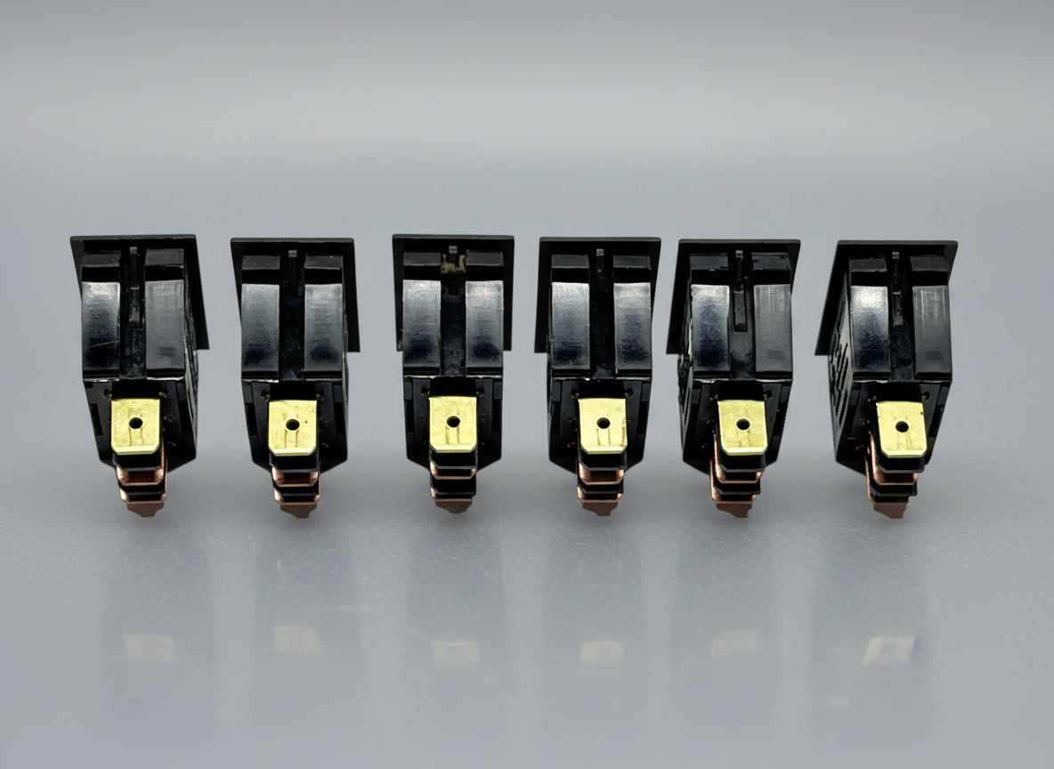 Federal Signal - SW300 Lightbar Switch Box - Set Of 6 Backlit Switches