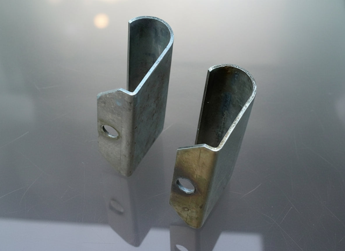 Code 3 Lightbar - Gutter Hook Clamp Strap Mount - Set Of Two (2)