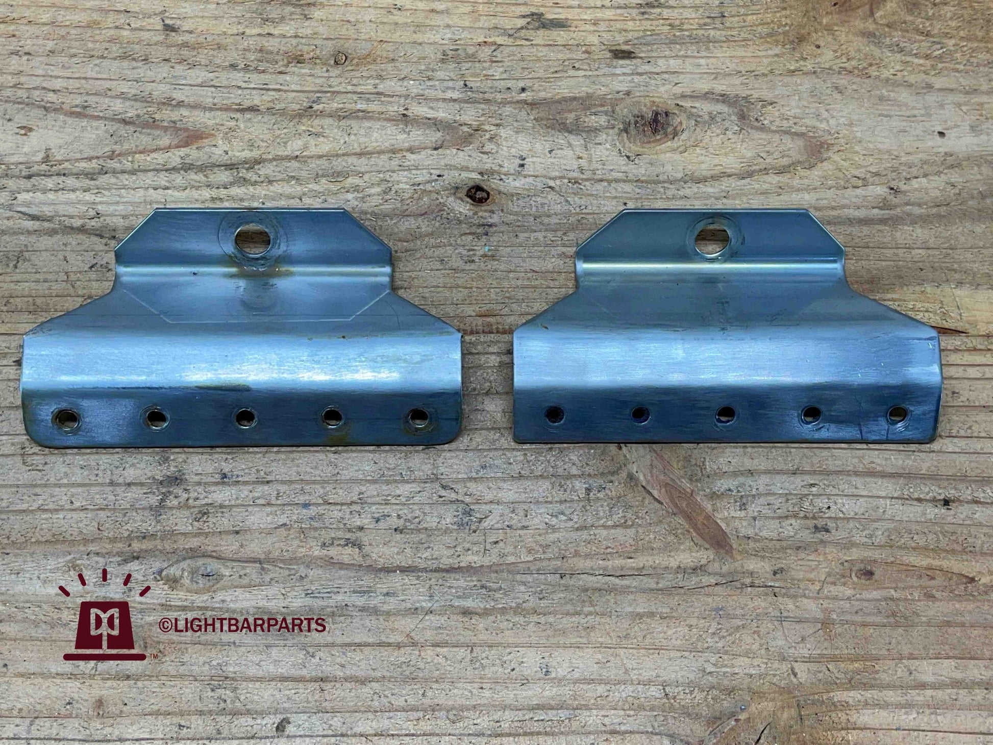 Code 3 Lightbar - Gutter Hook Clamp Strap Mount - Set Of Two (2)