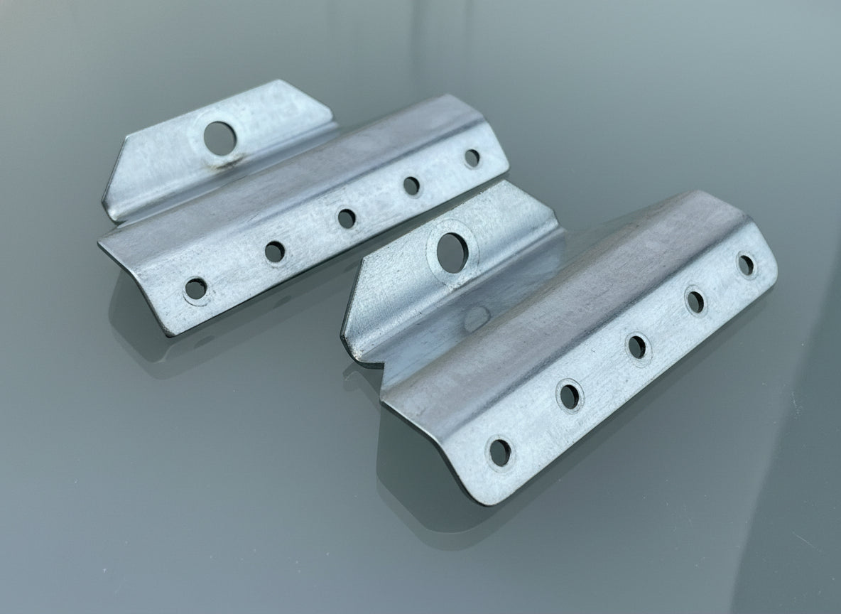 Code 3 Lightbar - Gutter Hook Clamp Strap Mount - Set Of Two (2)