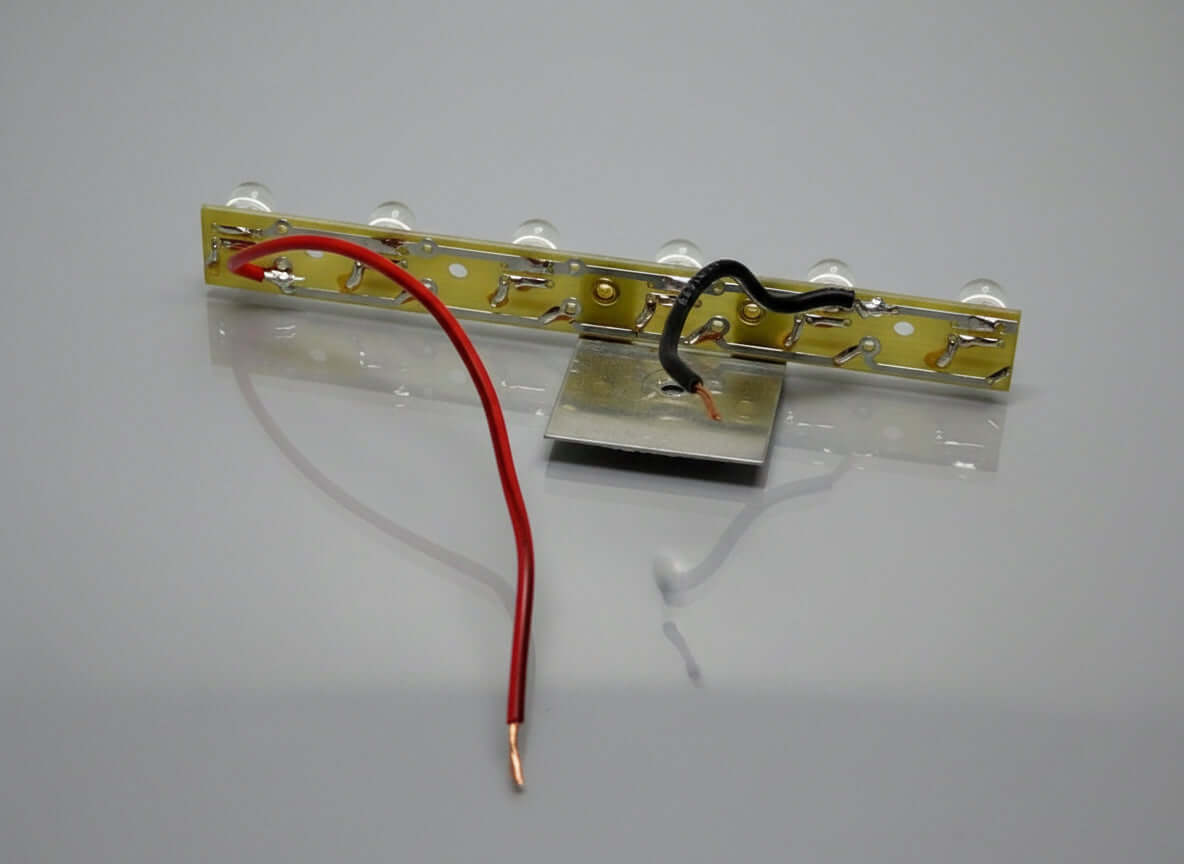 Lightbar Switch Box - Internal Backlight Assembly