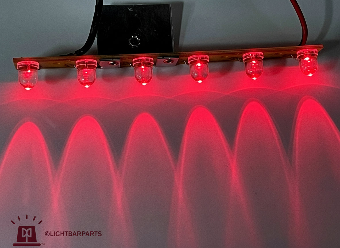 Lightbar Switch Box - Internal Backlight Assembly