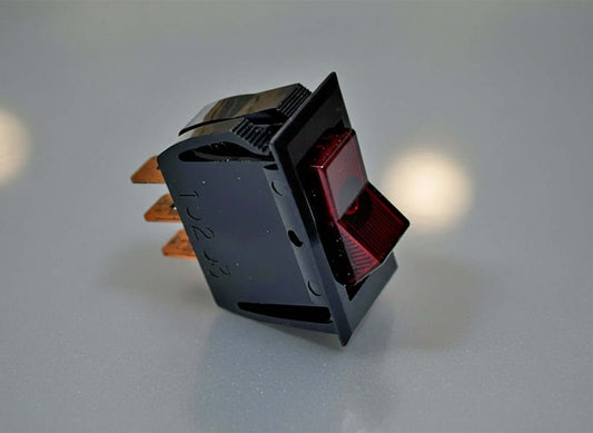 Lightbar Switch Box - Set Of 6 Switches - Light On In On Position