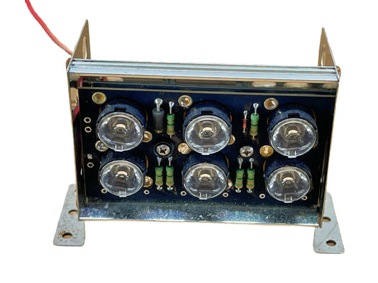 Star Headlight Lantern - Interceptor Lightbar - LED Light Module - RED