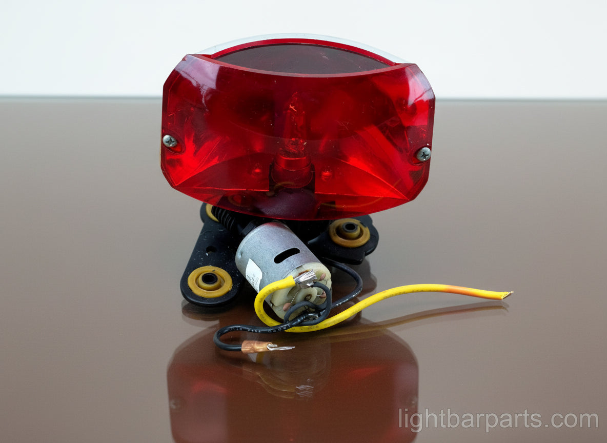 STAR Warning Systems - Rotator with Twistlock Bulb and Red Lens Filter