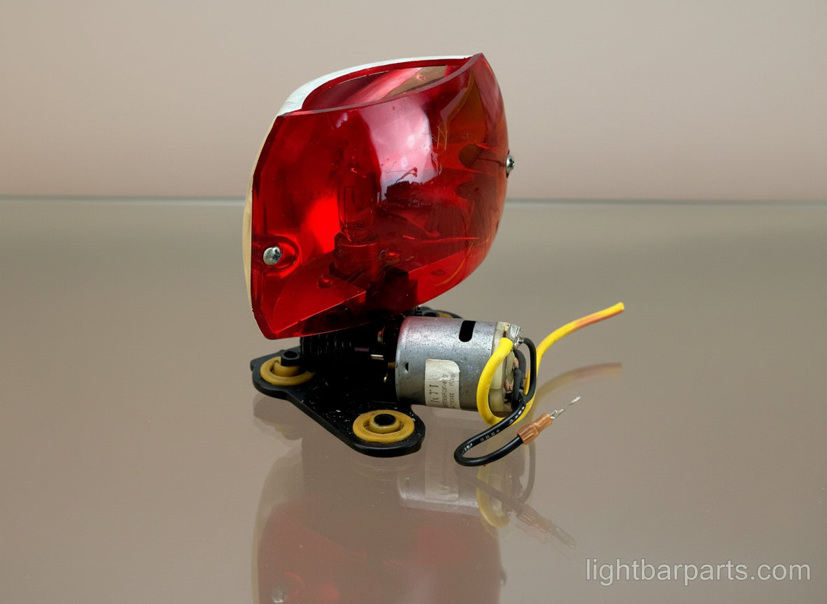 STAR Warning Systems - Rotator with Twistlock Bulb and Red Lens Filter