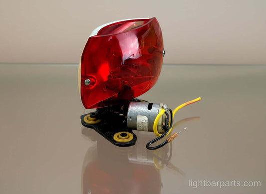 STAR Warning Systems - Rotator with Twistlock Bulb and Red Lens Filter