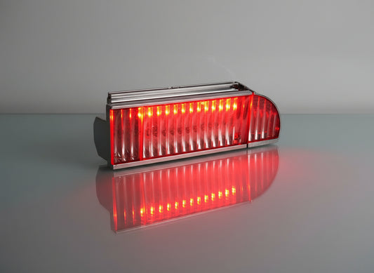Star Headlight Lantern Sabre Lightbar - Red LED Module Left Angle PN: 520-D1AL