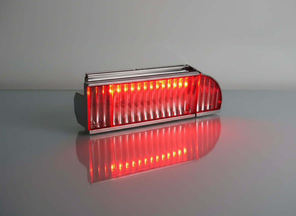 Star Headlight Lantern Sabre Lightbar - Red LED Module Left Angle PN: 520-D1AL