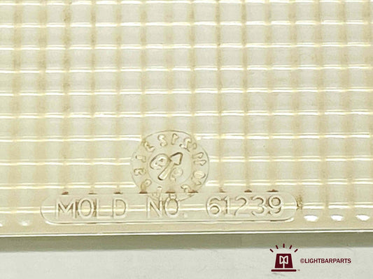 Whelen Edge 9000 Series - Clear Prismatic Takedown Lens 4-5/16"L