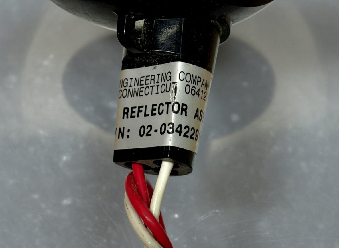 Whelen Edge 9000 - Halogen Single Light Reflector Assembly P/N: 02-0342291-00