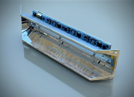 Whelen Liberty 2 II -LIN18 Corner Module - Duo Blue White - P/N: 01-026F637-23B