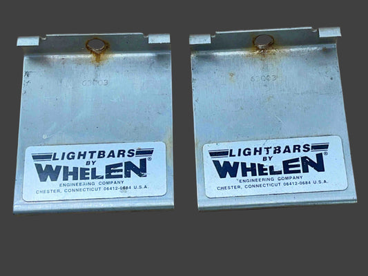 Whelen 63003 Lightbar Gutter Strap Pair - 1998 Ford Crown Victoria Quick Disconnect