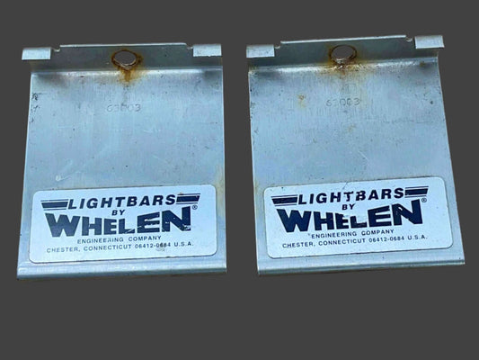 Whelen 63003 Lightbar Gutter Strap Pair - 1998 Ford Crown Victoria Quick Disconnect