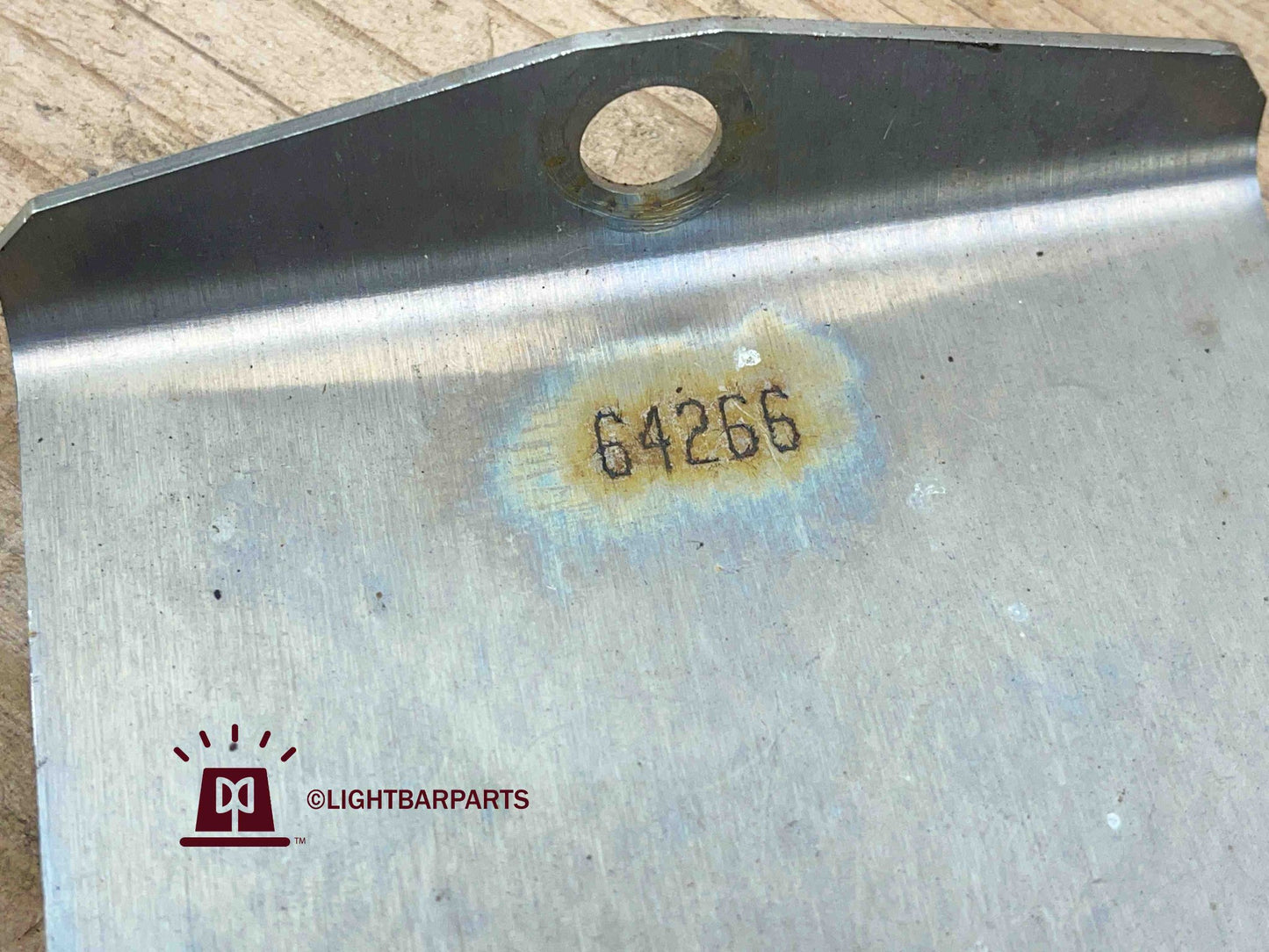 Whelen 64266 Lightbar Gutter Strap Pair - 2005 - 2010 Dodge Charger